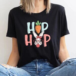 Funny Bunny Easter Shirt, Graphic Easter Shirt Gift